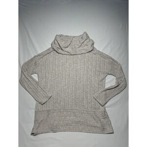 Anthropologie Akemi + Kin Tanner Ribbed Cowl Neck Long Sleeve Sweater Size Small